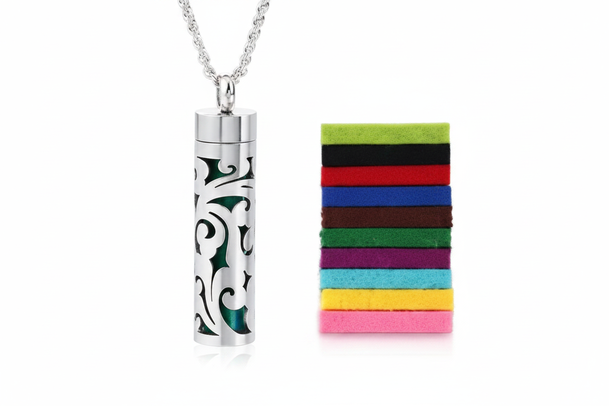 Perfume Oil Diffuser Locket For Men and Women