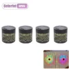 1/4pcs Solar Sunflower Mandala Wall Lantern Outdoor Waterproof Decorative Light for Garden Fence Patio Pathway Night