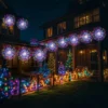 Solar LED Starburst Ball Lights Outdoor Firework Fairy Lights Featuring 8 Modes IP65 Rated Suitable for Yards Christmas Decor