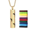 Golden Aromatherapy Necklace Diffuser Pendant Stainless Steel Locket Aroma Perfume Oils Essential Oil Diffuser Pendant Necklace