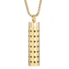Golden Aromatherapy Necklace Diffuser Pendant Stainless Steel Locket Aroma Perfume Oils Essential Oil Diffuser Pendant Necklace