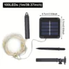 1pc Solar LED Solar Waterfall Light
