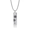 New Aromatherapy Diffuser Necklace LOVE Pattern Stainless Steel Essential Oil Diffuser Lockets Neutral Pendant Trendy Jewelry