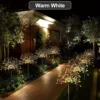 1 Pack Solar Firework Light Outdoor,IP65 Waterproof Solar Garden Flower Lights With 8 Lighting Modes For Outdoor Lighting