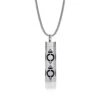 New Aromatherapy Diffuser Necklace LOVE Pattern Stainless Steel Essential Oil Diffuser Lockets Neutral Pendant Trendy Jewelry